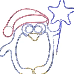 WeRChristmas Penguin Rope Light Silhouette, 50 Cm