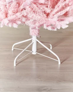 WeRChristmas Pink Sugar Snow Flocked Christmas Tree, 6 Ft