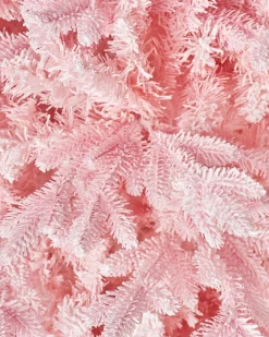 WeRChristmas Pink Sugar Snow Flocked Christmas Tree, 6 Ft
