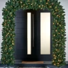 WeRChristmas Pre-Lit Arch Doorway Garland, 8 Ft