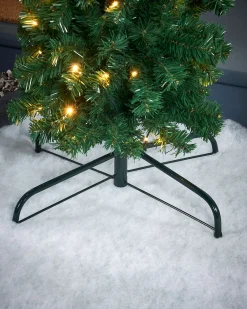 WeRChristmas Pre-Lit Arch Doorway Garland, 8 Ft