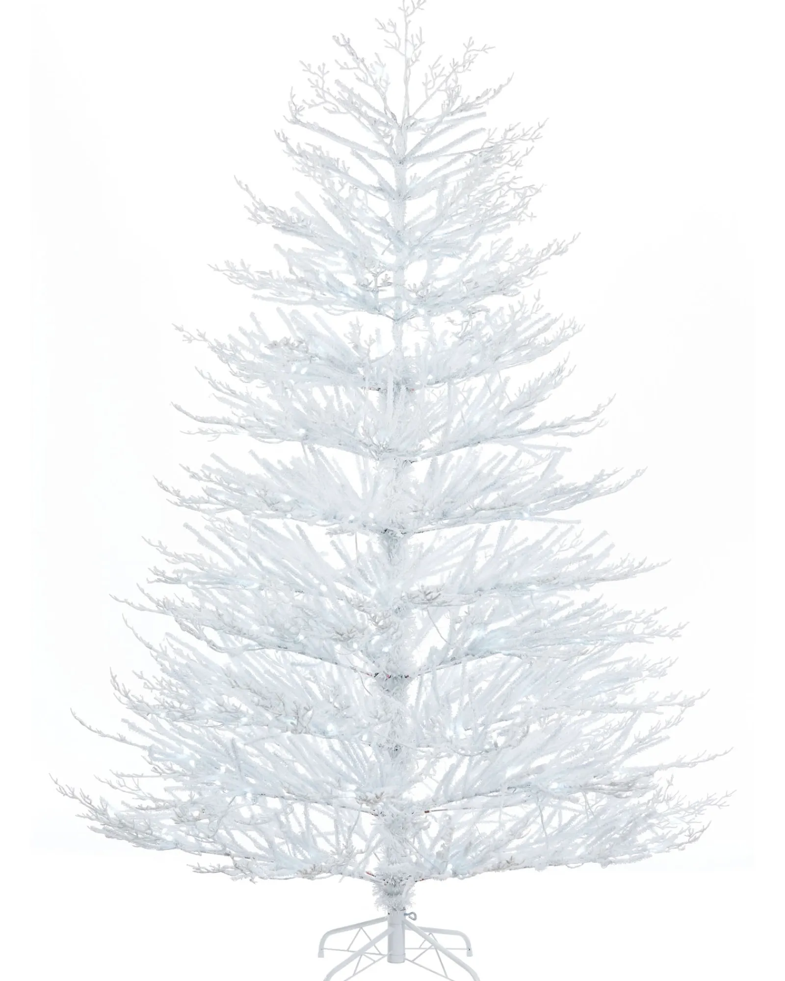 WeRChristmas Pre-Lit Arctic Ice Twig Christmas Tree, 6 Ft
