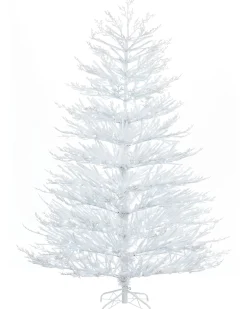 WeRChristmas Pre-Lit Arctic Ice Twig Christmas Tree, 7 Ft