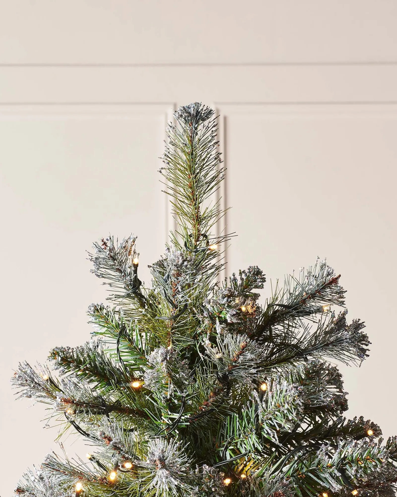 WeRChristmas Pre-lit Blue Brockton Spruce Christmas Tree, 7 Ft