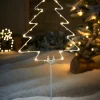 WeRChristmas Pre-Lit Christmas Tree Pathway Stake Light, 60 Cm