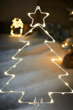 WeRChristmas Pre-Lit Christmas Tree Pathway Stake Light, 60 Cm