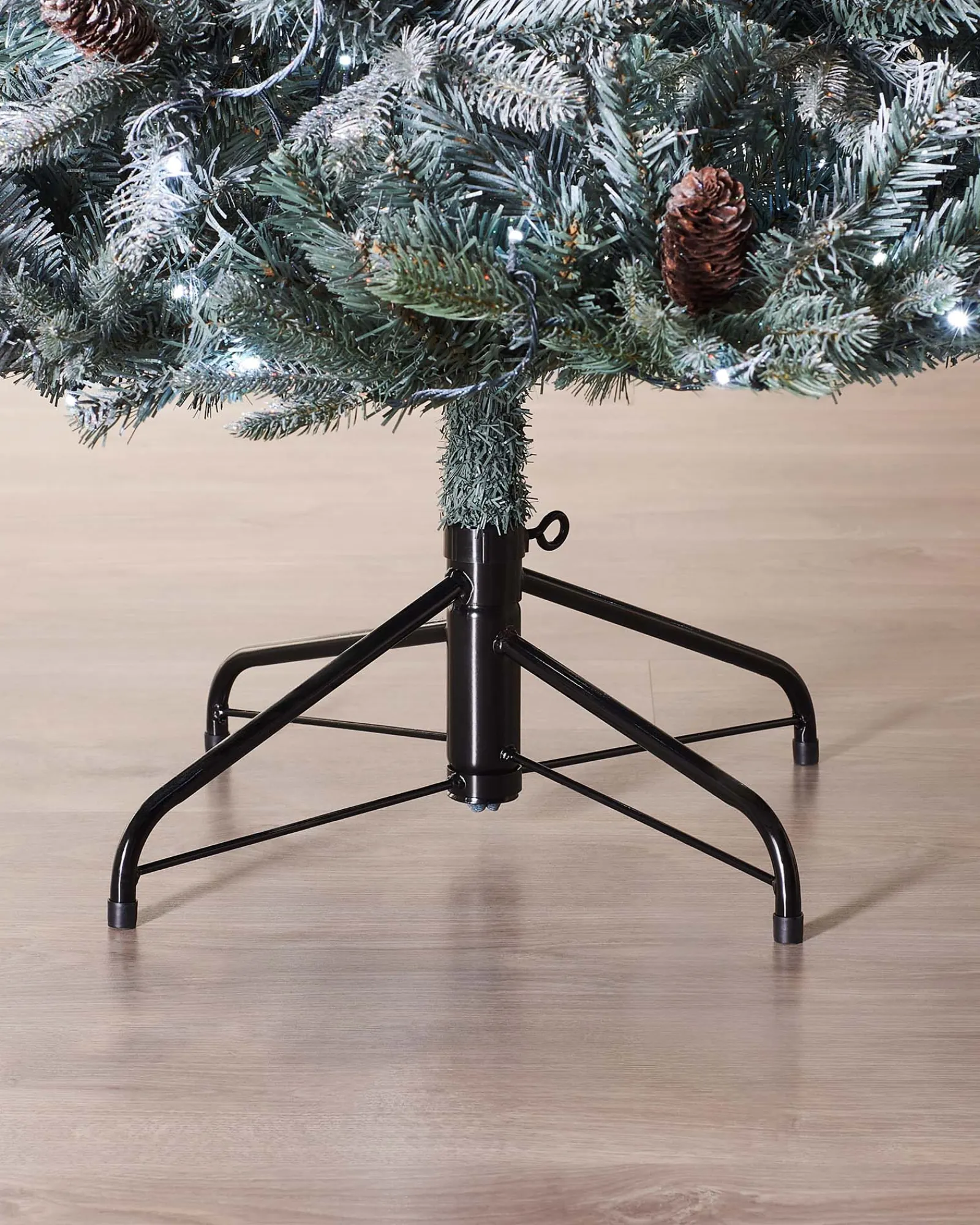 WeRChristmas Pre-Lit Edwardian Spruce Multi-Function Christmas Tree, 6 Ft