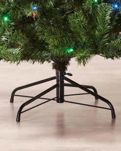 WeRChristmas Pre-Lit Emerald Spruce Christmas Tree, Multi Colour, 6 Ft