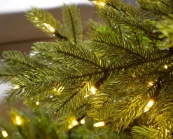 WeRChristmas Pre-Lit Empress Pine Multi-Function Christmas Tree, 6 Ft
