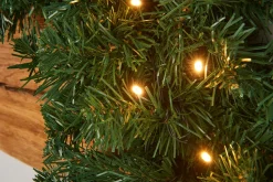 WeRChristmas Pre-Lit Extra Thick Pine Garland, 9 Ft