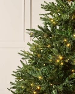 WeRChristmas Pre-Lit Grand Nordmann Fir Christmas Tree, 7 Ft