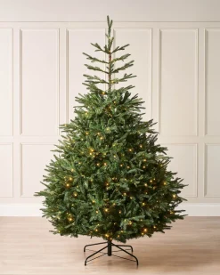 WeRChristmas Pre-Lit Grand Nordmann Fir Christmas Tree, 8 Ft