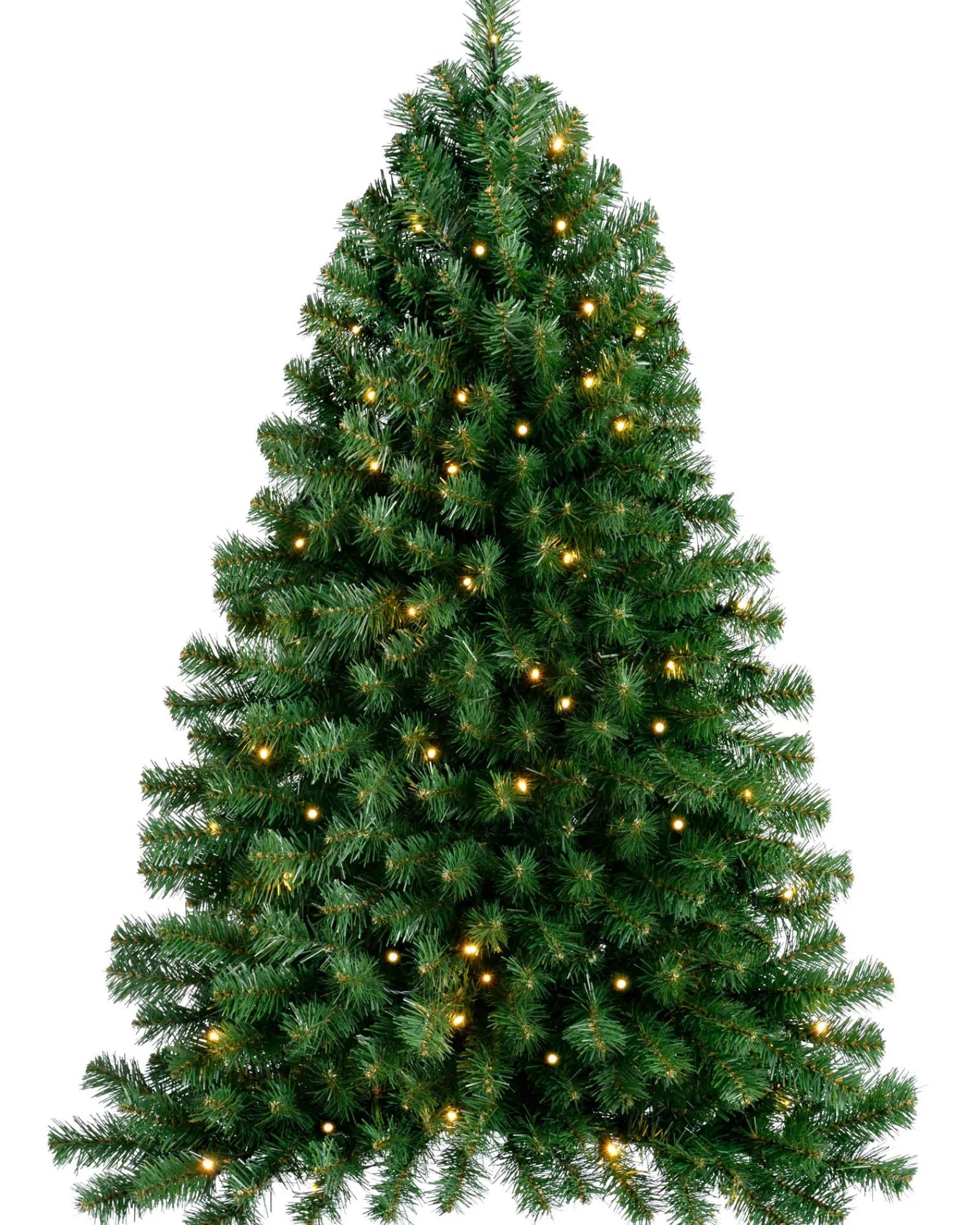 WeRChristmas Pre-Lit Green Wall Mounted Christmas Tree, 3 Ft