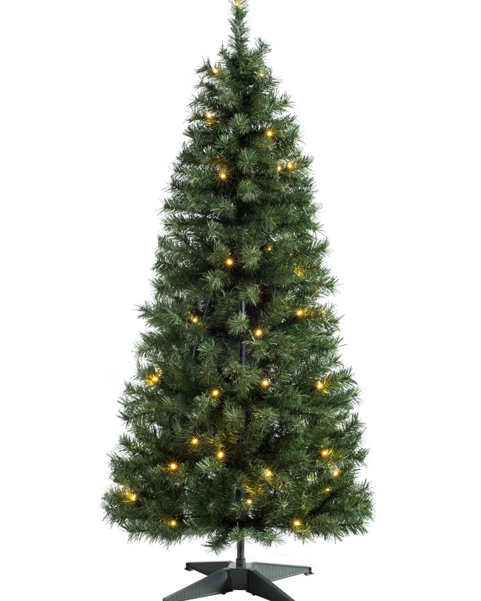 WeRChristmas Pre-Lit Highland Pop-Up Christmas Tree, 6 Ft