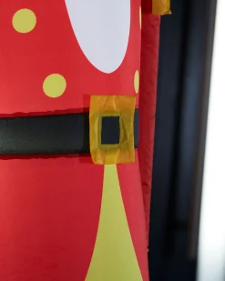 WeRChristmas Pre-Lit Inflatable Nutcracker Arch, 8 Ft