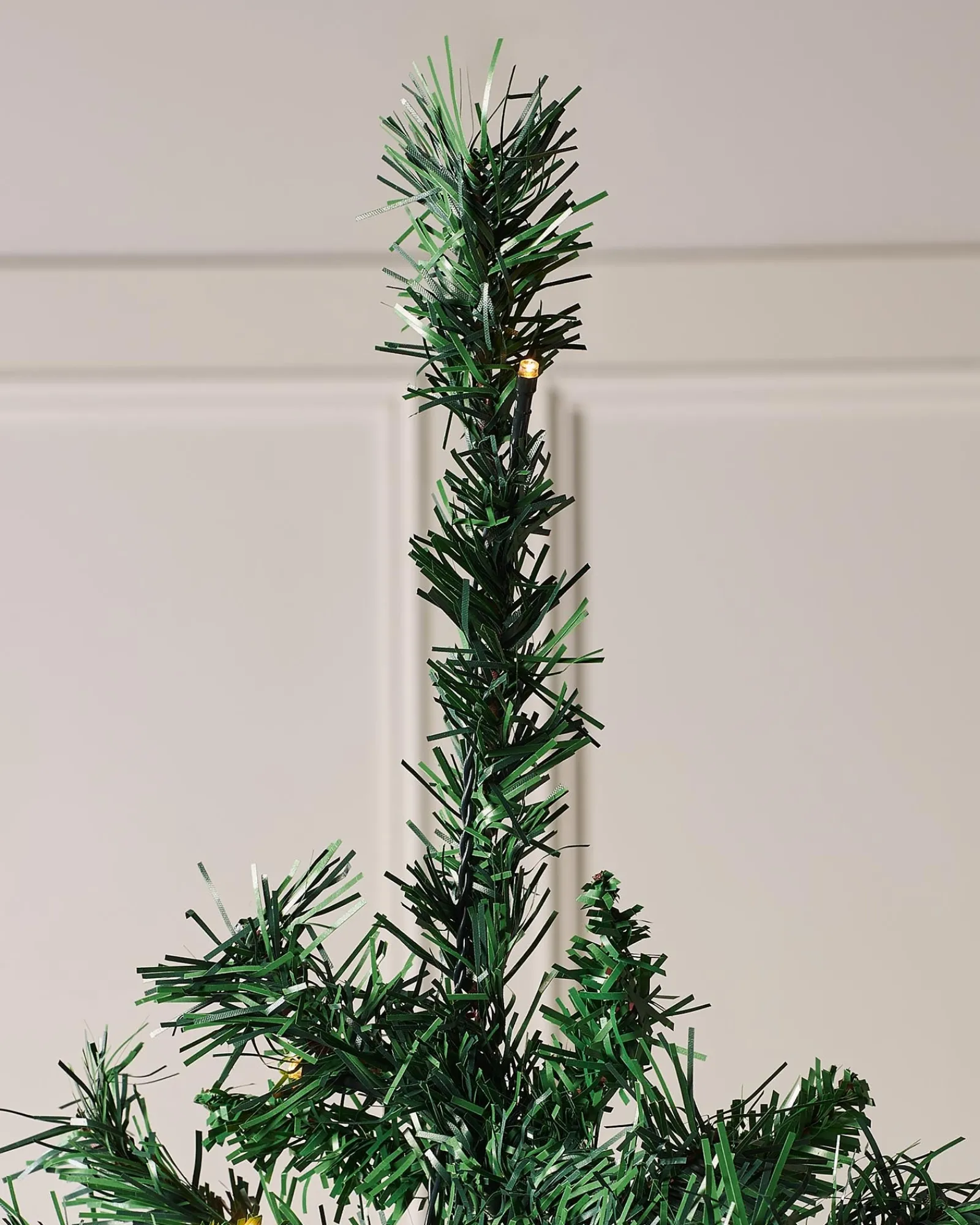 WeRChristmas Pre-Lit Mixed Pine Christmas Tree, 7 Ft