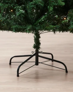 WeRChristmas Pre-Lit Mixed Pine Christmas Tree, 7 Ft