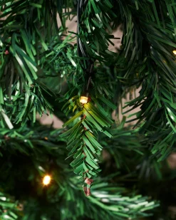 WeRChristmas Pre-Lit Mixed Pine Christmas Tree, 7 Ft