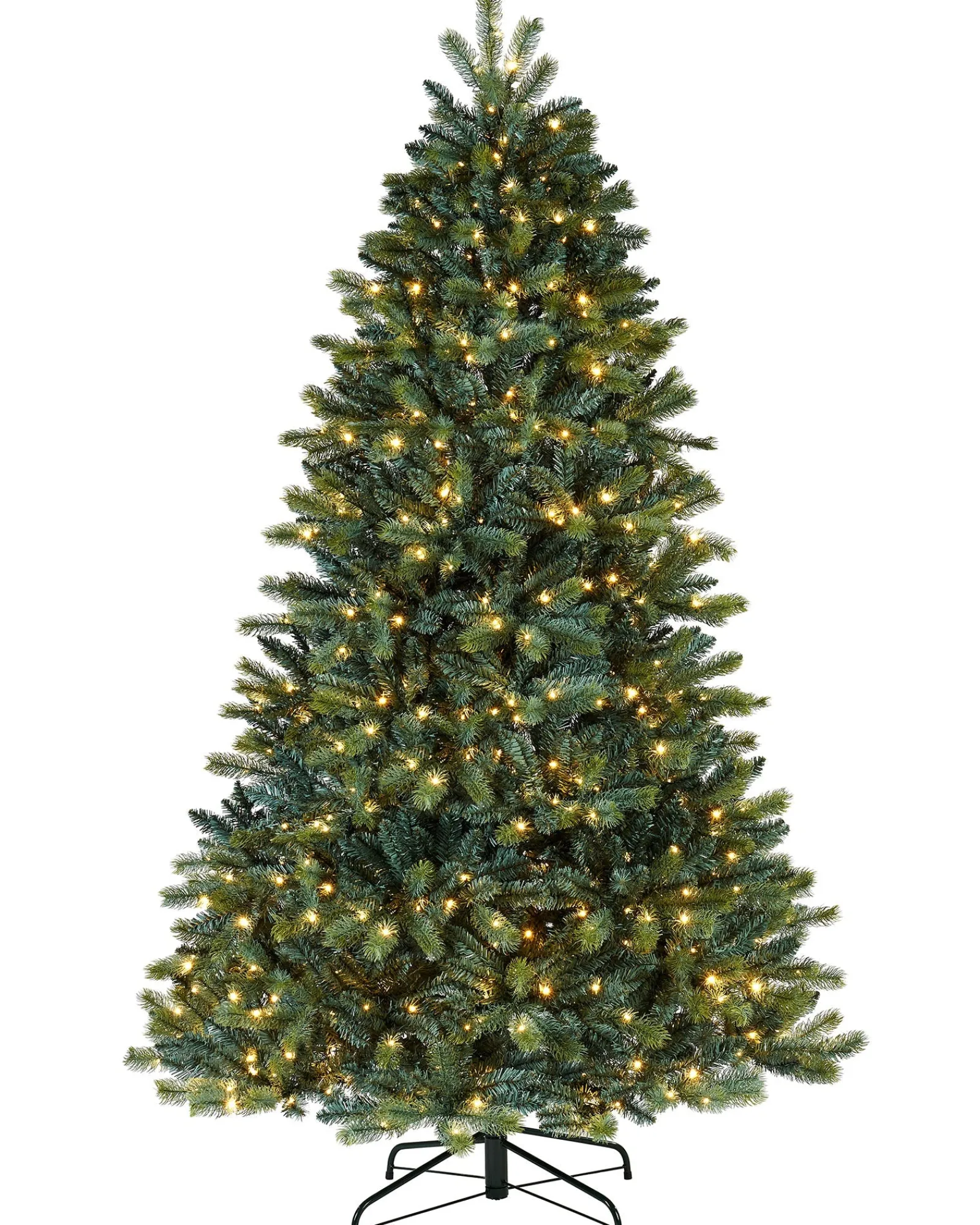 WeRChristmas Pre-Lit Mixed Pine Dual Christmas Tree, 5 Ft