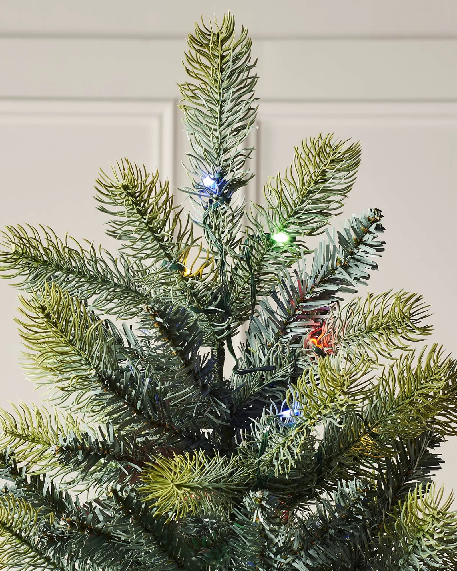 WeRChristmas Pre-Lit Mixed Pine Dual Christmas Tree, 7 Ft