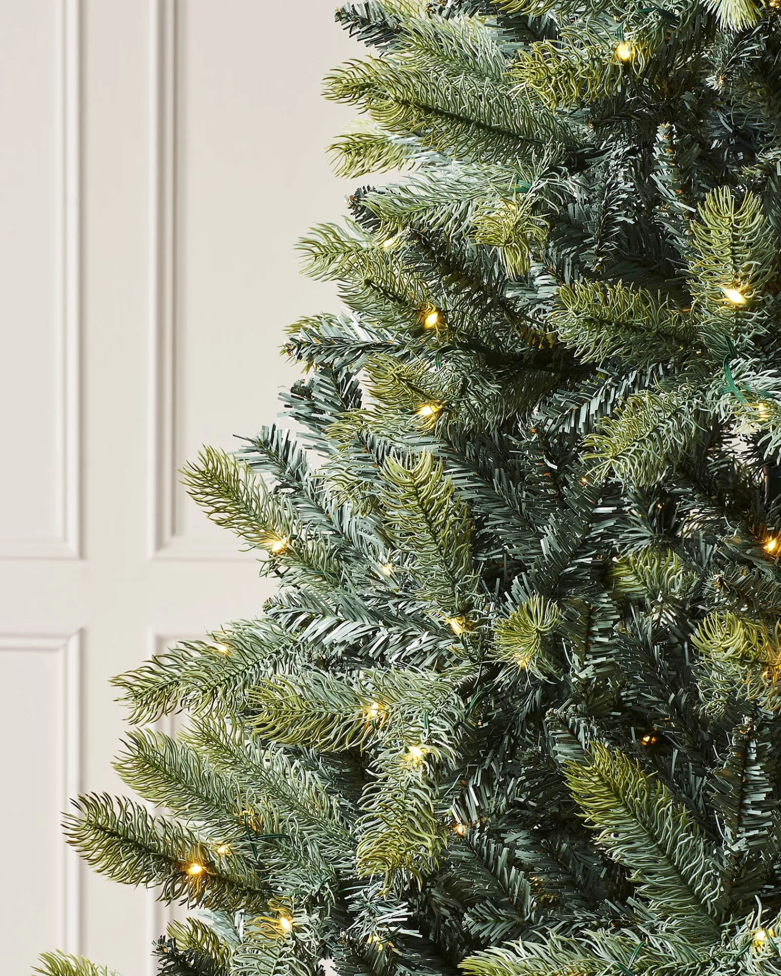 WeRChristmas Pre-Lit Mixed Pine Dual Christmas Tree, 7 Ft