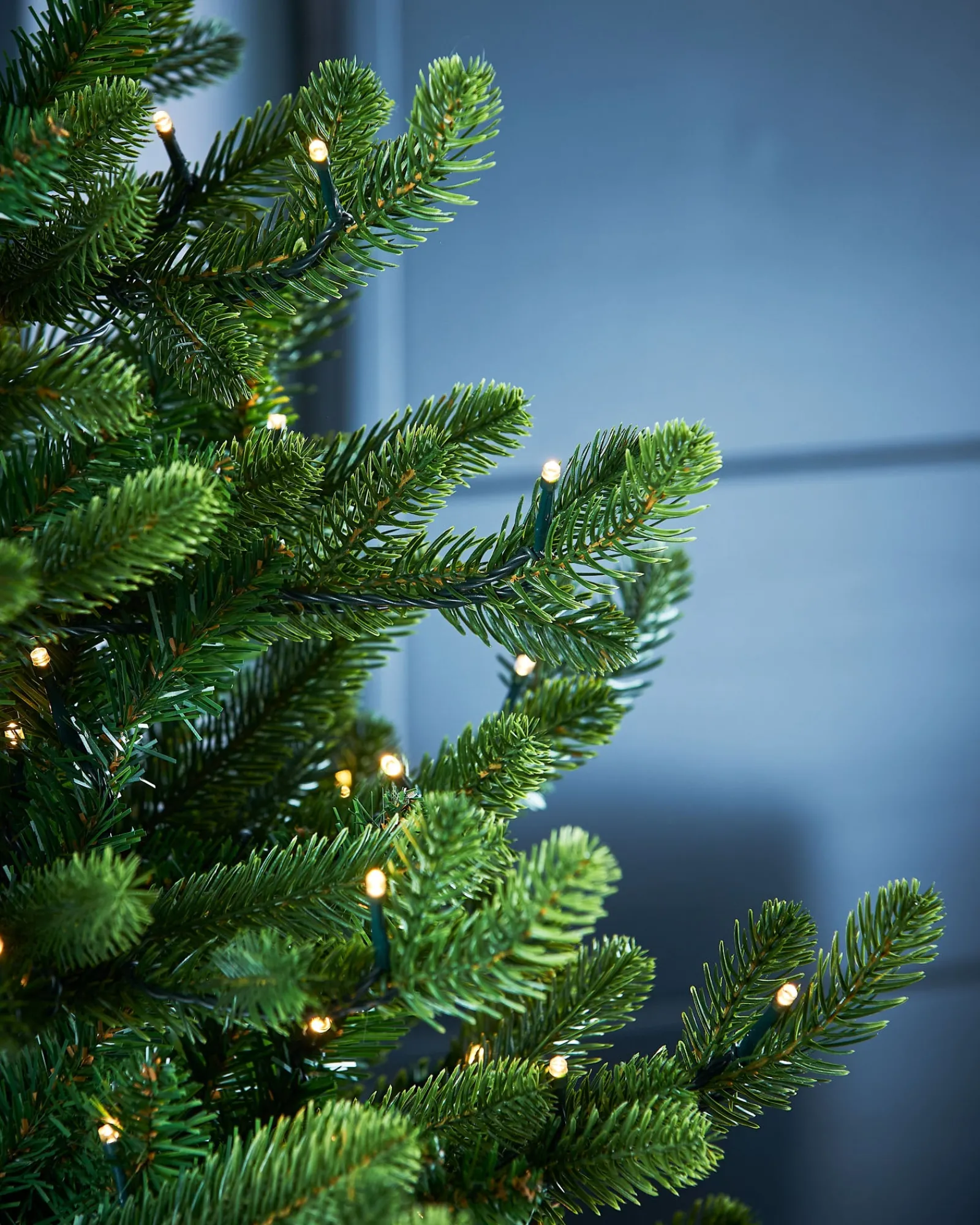 WeRChristmas Pre-Lit Potted Dwarf Fir Christmas Tree, 3 Ft