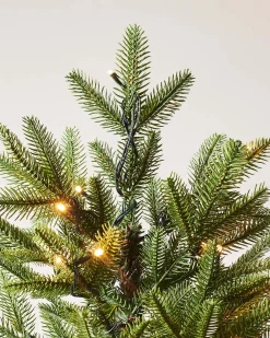 WeRChristmas Pre-Lit Royal Fir Multi-Function Christmas Tree, 7 Ft