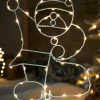 WeRChristmas Pre-Lit Santa Pathway Stake Light, 60 Cm