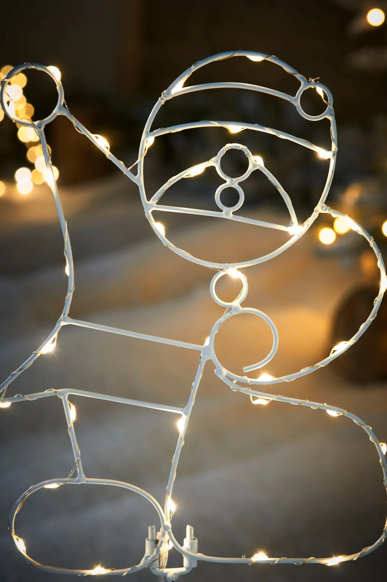 WeRChristmas Pre-Lit Santa Pathway Stake Light, 60 Cm