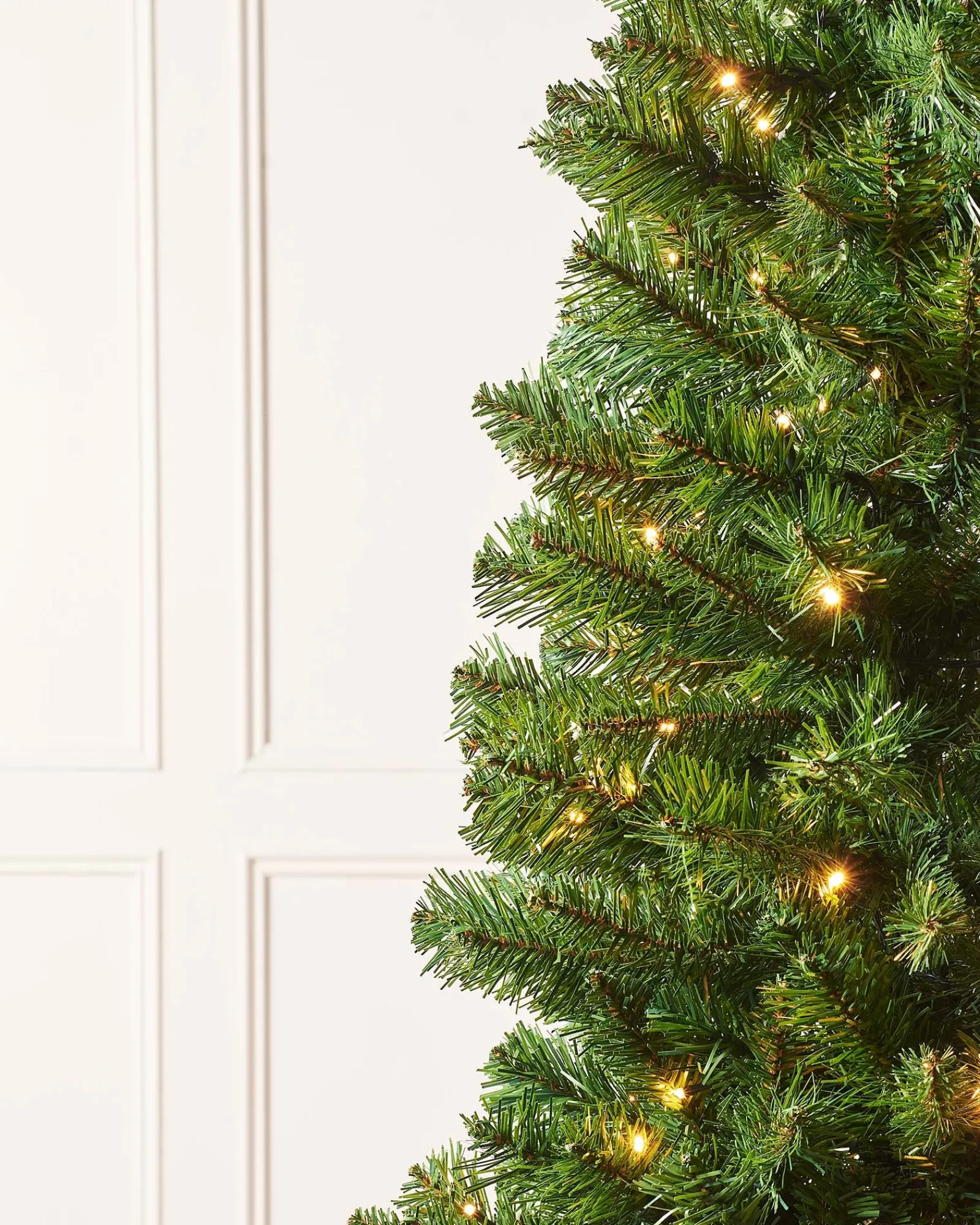 WeRChristmas Pre-Lit Slim Christmas Tree, 6 Ft