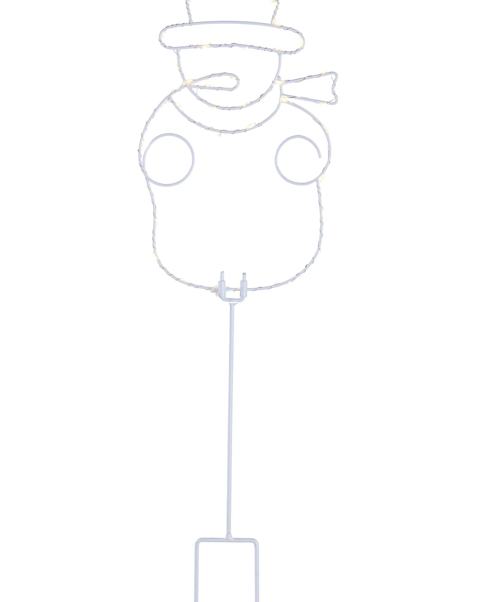 WeRChristmas Pre-Lit Snowman Pathway Stake Light, 60 Cm