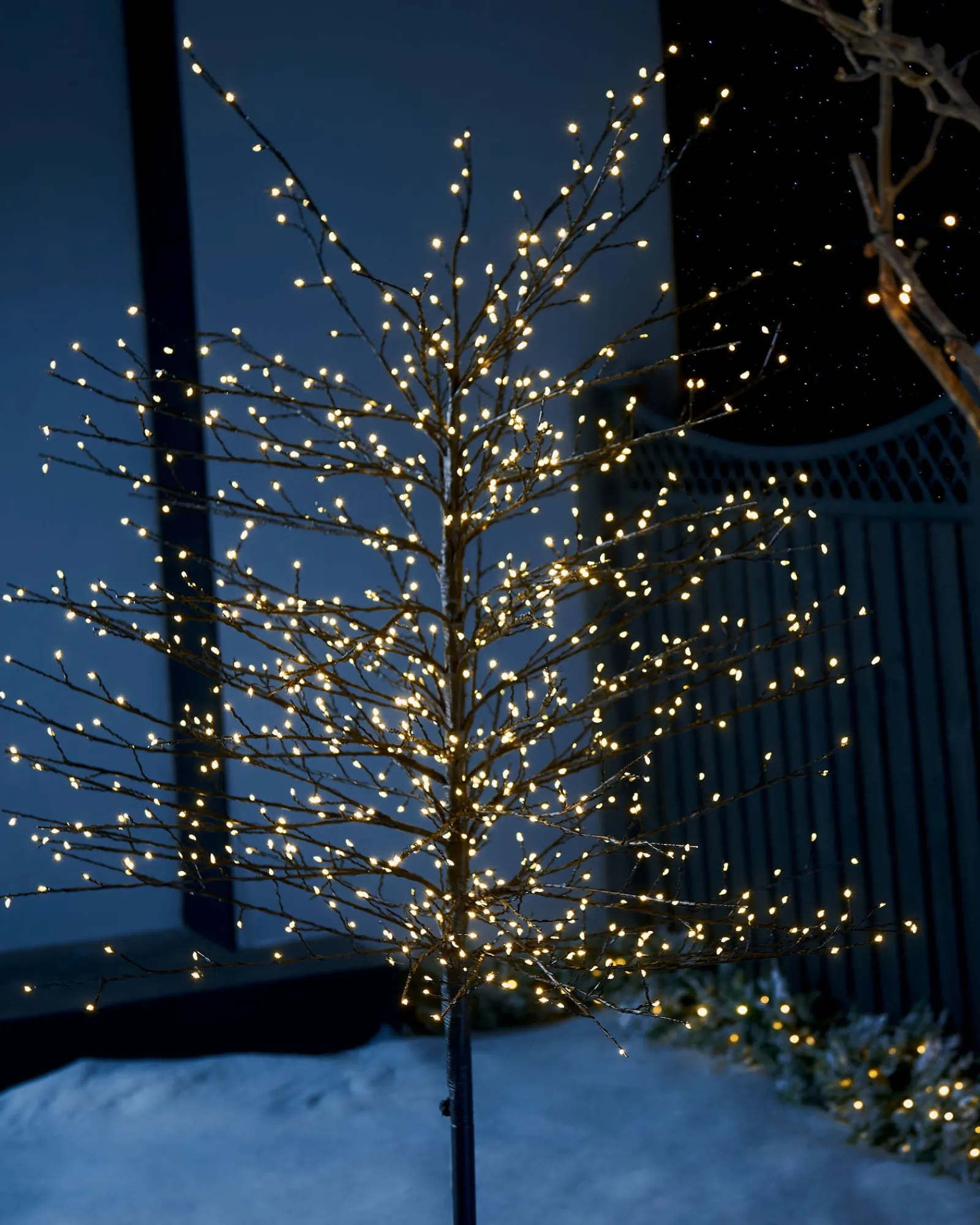 WeRChristmas Pre-Lit Twig Tree, 6 Ft