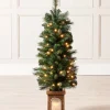 WeRChristmas Pre-Lit Victorian Pine Christmas Tree, 4 Ft