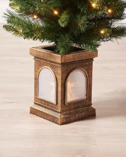 WeRChristmas Pre-Lit Victorian Pine Christmas Tree, 4 Ft