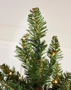 WeRChristmas Pre-Lit Wall Mounted Tree, 3 Ft