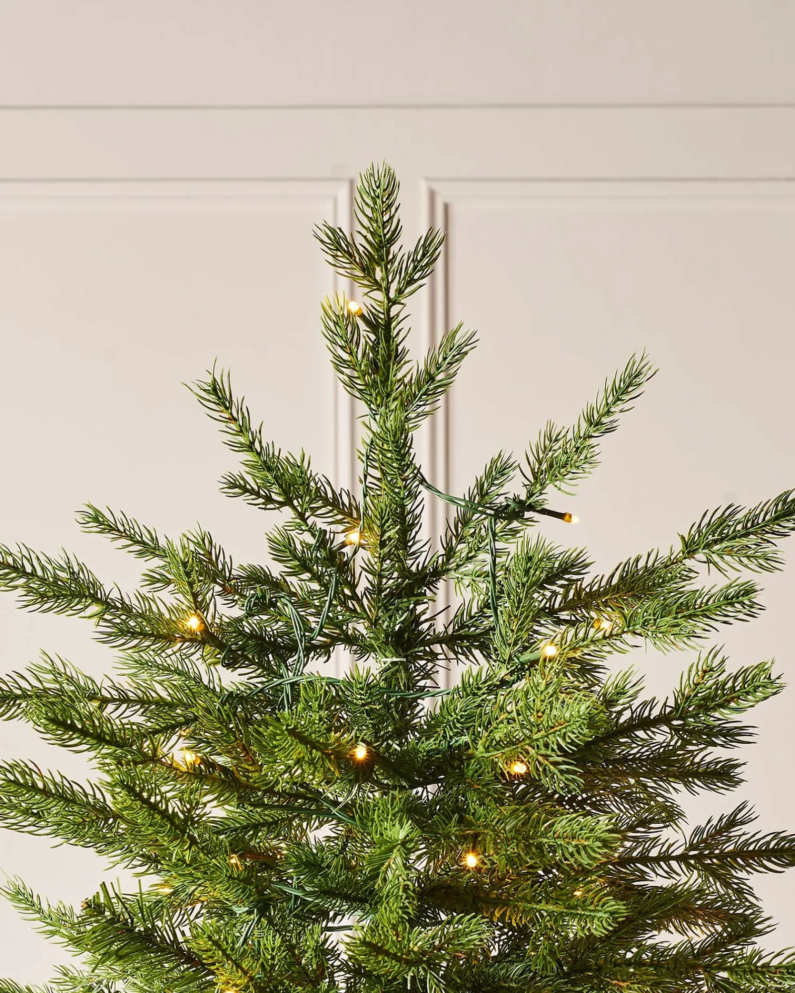 WeRChristmas Pre-Lit Windsor Fir Christmas Tree, Dual Multi Colour, 7 Ft