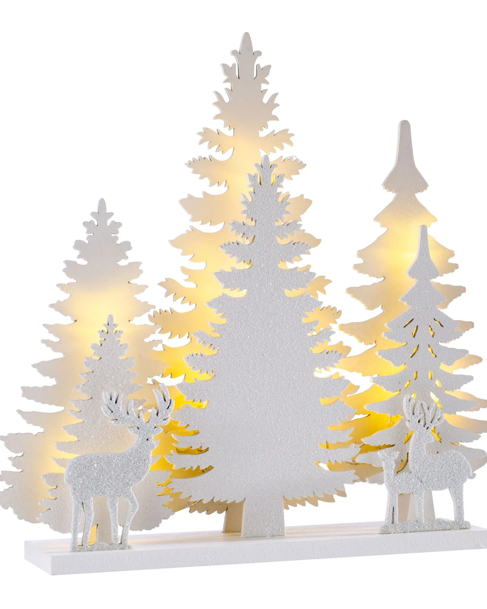 WeRChristmas Pre-Lit Winter Scene, 26 Cm