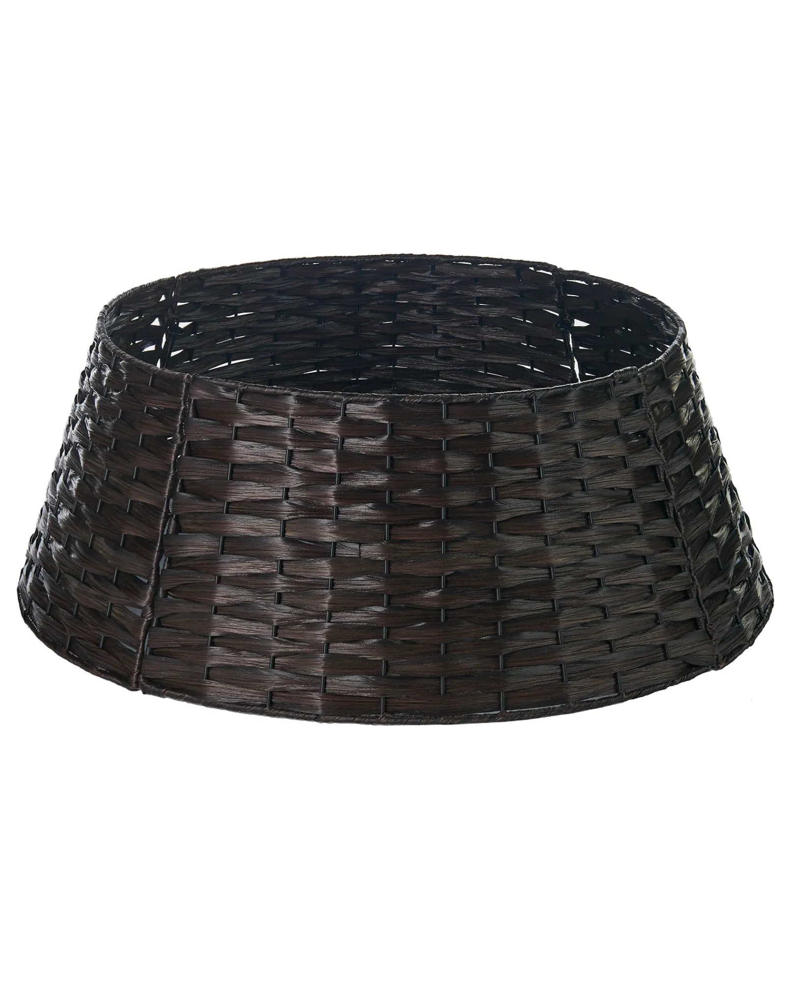 WeRChristmas Rattan Tree Collar, Dark Brown, 65 Cm