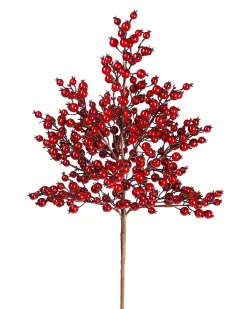 WeRChristmas Red Berry Tree Topper, 90 Cm