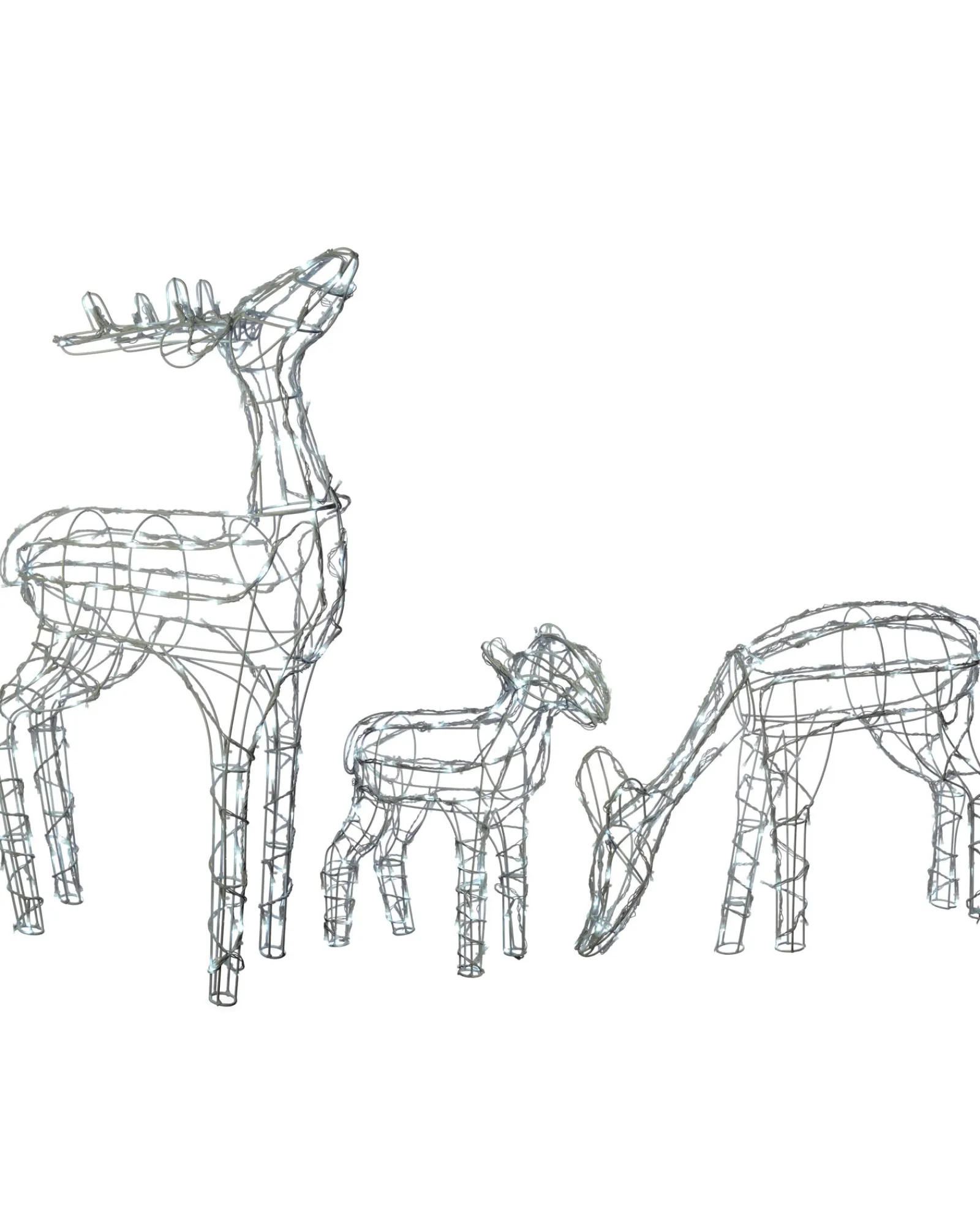 WeRChristmas Reindeer Family Silhouette, 77 Cm