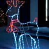 WeRChristmas Reindeer Rope Light Silhouette, 92 Cm