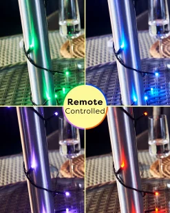 WeRChristmas Remote Controlled 400 Colour Changing LED Light String