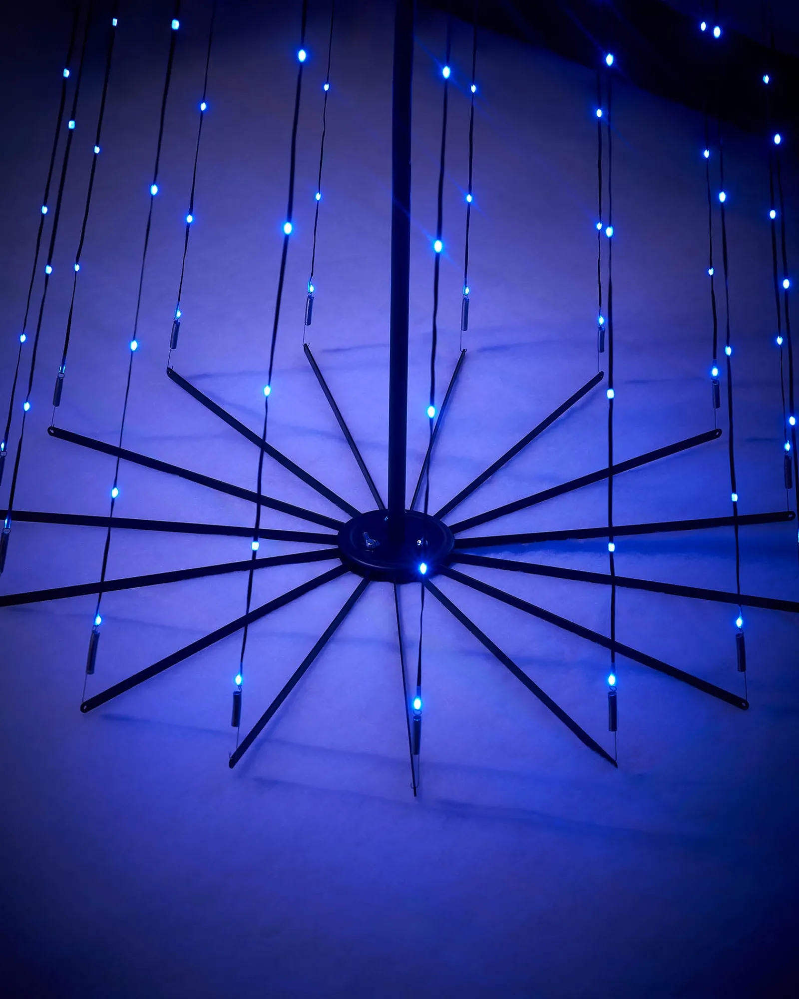 WeRChristmas RGB LED Pop-Up Christmas Tree With Star, 2.5 M