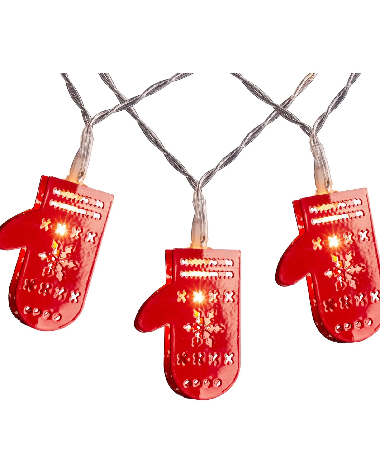WeRChristmas Santa Gloves LED Light String, 1.8 M