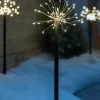 WeRChristmas Set Of 4 Exploding Firework Pathway Stake Lights, 44 Cm