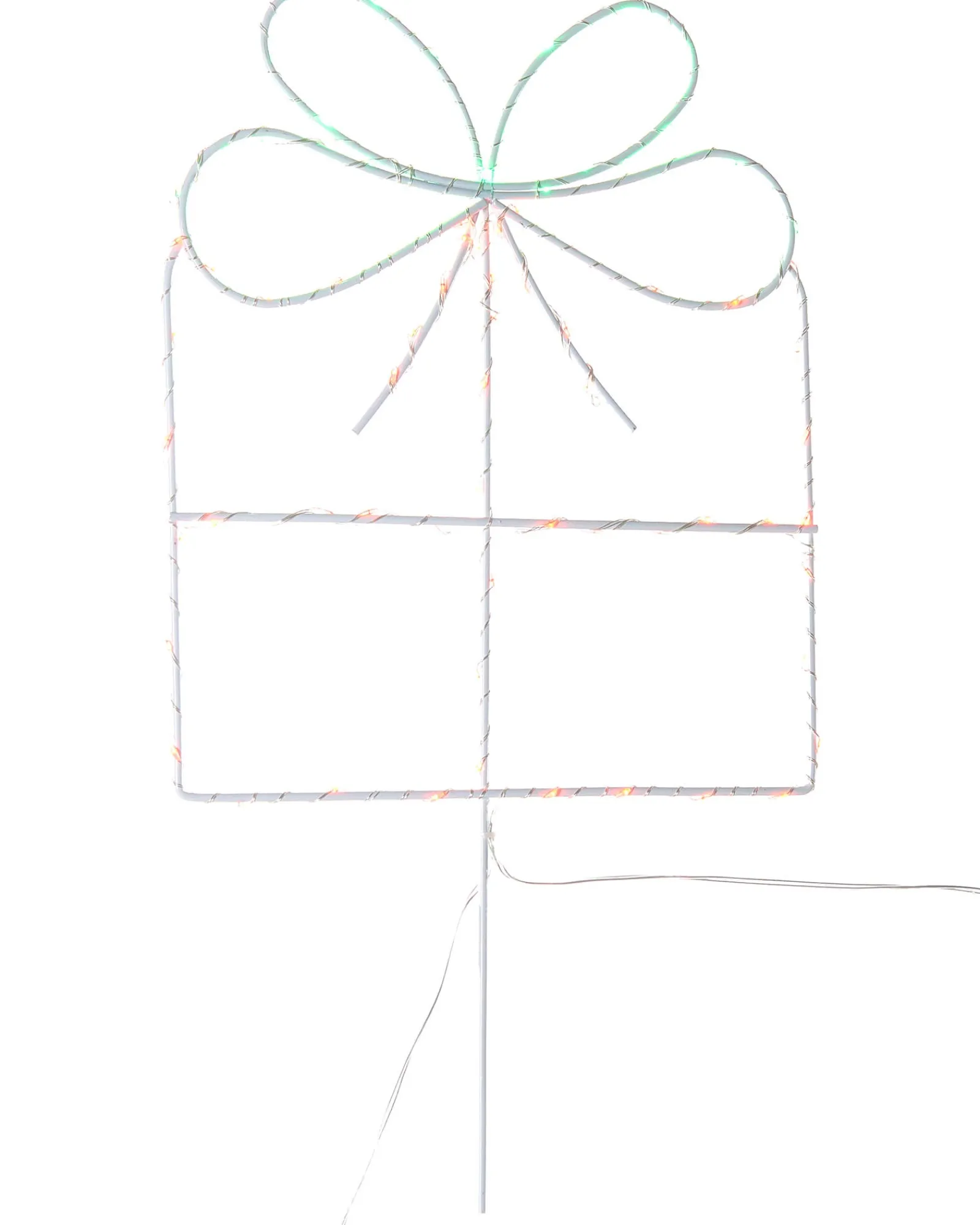 WeRChristmas Set Of 3 Giftbox Pathway Stake Lights, 40 Cm
