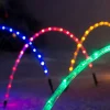 WeRChristmas Set Of 8 Pre-Lit Arch Pathway Chasing Lights, 92 Cm
