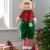 WeRChristmas Set Of 2 Standing Elf Figurines, 60 Cm