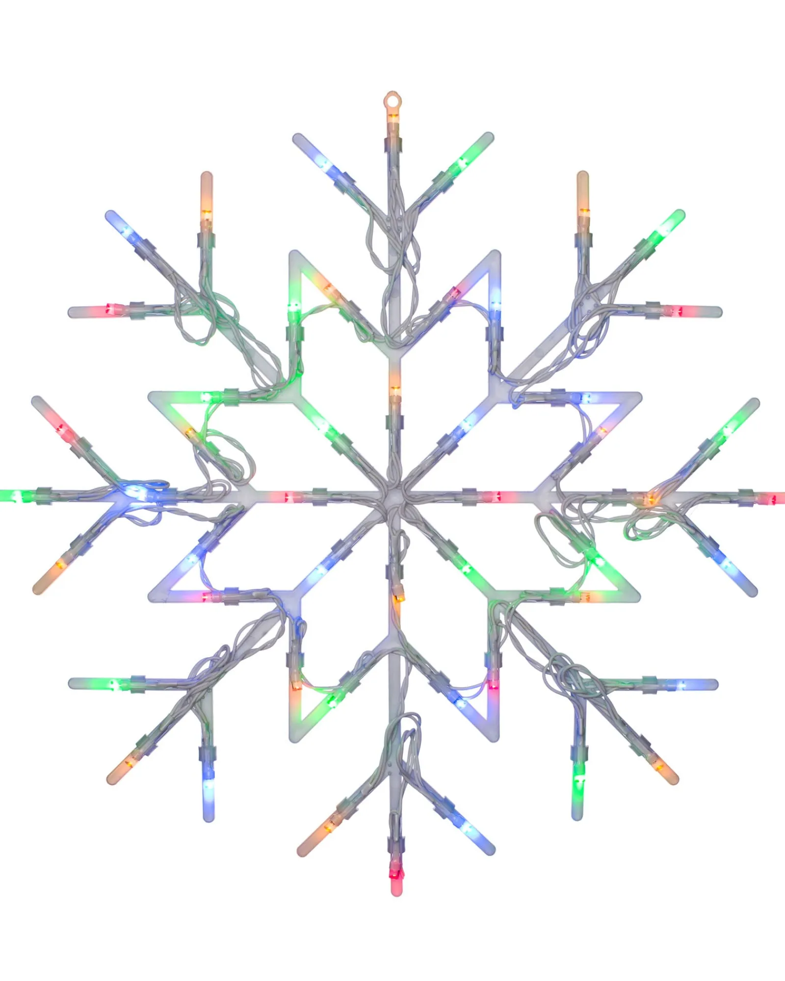 WeRChristmas Snowflake Silhouette, Multi-Coloured, 36 Cm