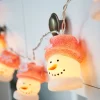 WeRChristmas Snowman LED Light String, 1.8 M